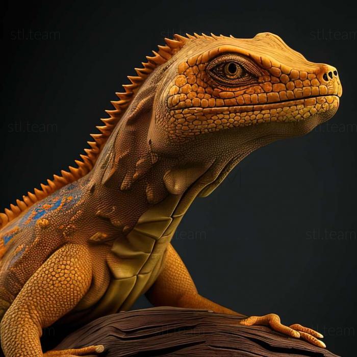 3D model Gnathia varanus (STL)